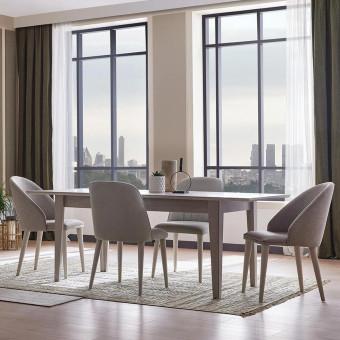 Стул с подлокотниками ENZA HOME Коллекция BASEL (БАЗЕЛЬ) арт. EH59600