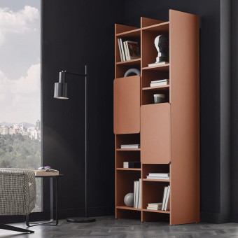 Шкаф книжный ENZA HOME Коллекция BLEND (БЛЭНД) арт. EH68795
