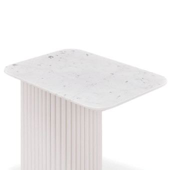 Приставной столик мрамор ENZA HOME DALLAS EH68281
