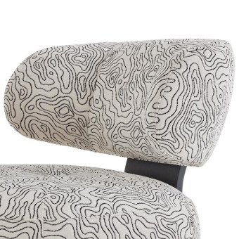 Кресло вращающаяся ножка ENZA HOME SOHO EH69434