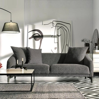 Диван трехместный ENZA HOME Коллекция MAISON (МЕЙСОН) арт. EH52735
