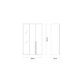 Шкаф с дверцами 3 двери ENZA HOME ORLANDO EH46527