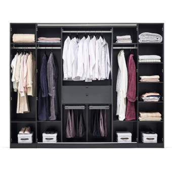 Шкаф с дверцами 6 дверей ENZA HOME LEGATO EH74132