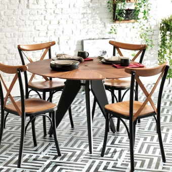 Стол обеденный ENZA HOME Коллекция DAISY (ДЭЙЗИ) арт. EH30621