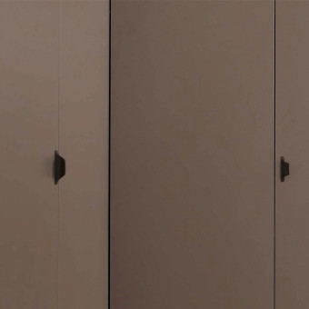 Шкаф угловой (серый) ENZA HOME POLKA EH59224