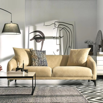 Диван трехместный ENZA HOME Коллекция MAISON (МЕЙСОН) арт. EH52743