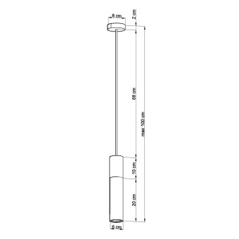 Подвесной светильник Sollux Borgio SL.0650