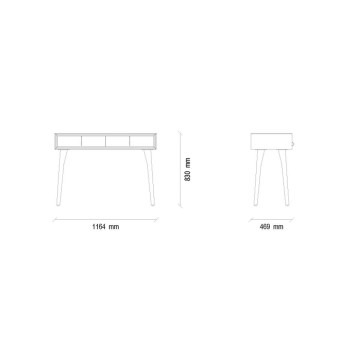 Туалетный стол ENZA HOME NETHA EH20073