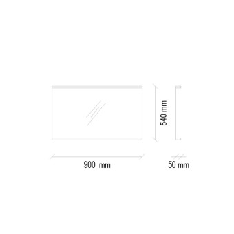 Зеркало для комода ENZA HOME MISTRAL EH30671