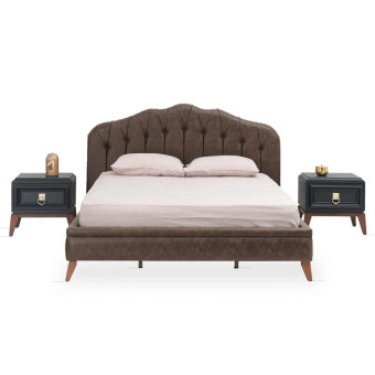 Кровать 160x200 ENZA HOME ELEGANTE EH20179