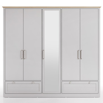 Шкаф с дверцами 5 дверей ENZA HOME MARSELL EH74201