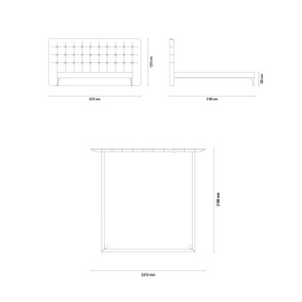 Основание без ящик 180x200 ENZAHOME GIORNO EH51094