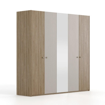 Шкаф с дверцами 5 дверей ENZA HOME PERGE EH73886