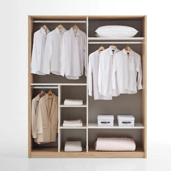 Шкаф с дверцами 4 двери ENZA HOME PERGE EH74131