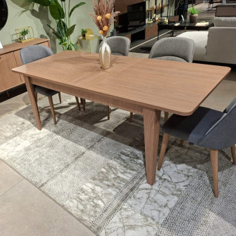 Стол обеденный раздвижной ENZA HOME Коллекция PALOMA (ПАЛОМА) арт. EH69390