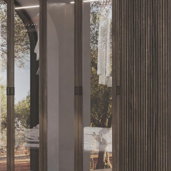 Шкаф с дверцами 6 дверей ENZA HOME Коллекция AUSTIN (АУСТИН) арт. EH68786