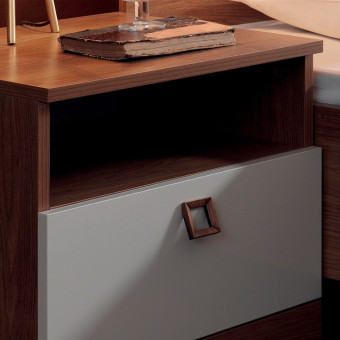 Тумба прикроватная ENZA HOME Коллекция MISTRAL (МИСТРАЛ) арт. EH30673