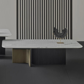 Стол журнальный мрамор ENZA HOME NASSAU EH68284