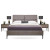Кровать с изголовьем 160x200 ENZA HOME Коллекция RIGA (РИГА) арт. EH60821