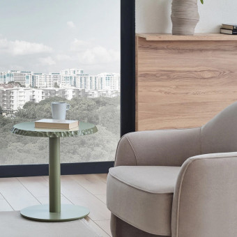 Стол журнальный малый ENZA HOME Коллекция ALPHA (АЛЬФА) арт. EH69472