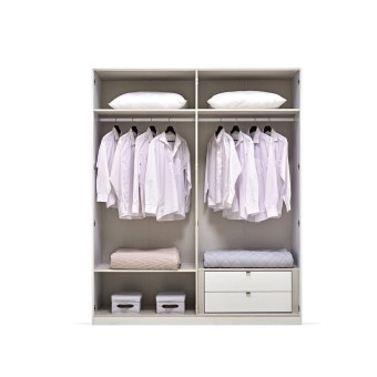 Шкаф гардеробный 4 двери ENZA HOME LEGATO EH59502
