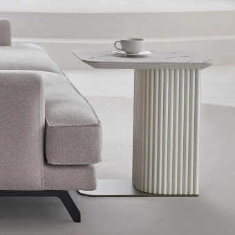 Приставной столик керамик ENZA HOME DALLAS EH68282