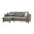 Диван угловой малый ENZA HOME Коллекция GRACE (ГРЭЙС) арт. EH65505