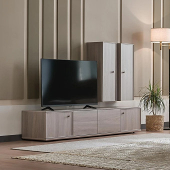 ТВ-стеллаж монолит ENZA HOME BASEL EH59468