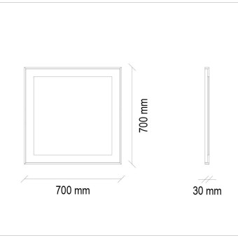 Зеркало для серванта ENZA HOME LEGATO EH59575