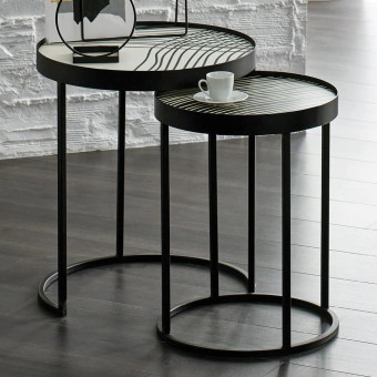 Стол журнальный высокий ENZA HOME Коллекция MORA (МОРА) арт. EH57648