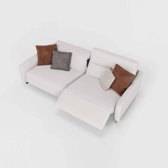 Фиксированный с правым подлокот. 100 ENZA HOME Коллекция JEREZ (ДЖЕРЕЗ) арт. EH70119