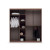 Шкаф-купе (210 см) ENZA HOME Коллекция MISTRAL (МИСТРАЛ) арт. EH30665