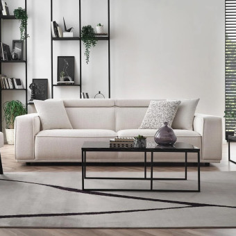 Диван трехместный ENZA HOME Коллекция MILOS (МИЛОС) арт. EH65356