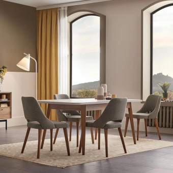 Стол обеденный раздвижной ENZA HOME LORETO EH57548