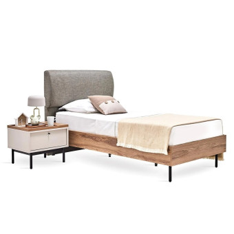 Кровать без ящика 100x200 ENZA HOME Коллекция LORETO (ЛОРЕТО) арт. EH61267