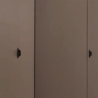 Шкаф угловой (серый) ENZA HOME POLKA EH59224