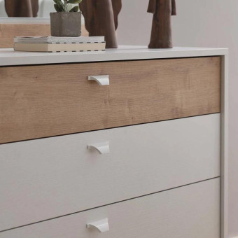 Комод (белый) ENZA HOME POLKA EH56254