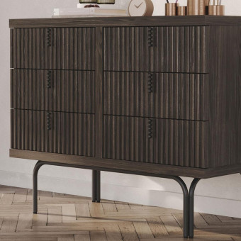 Комод 6 ящиков ENZA HOME Коллекция AUSTIN (АУСТИН) арт. EH68792