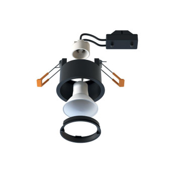 Встраиваемый светильник Nowodvorski Cup Black 10789