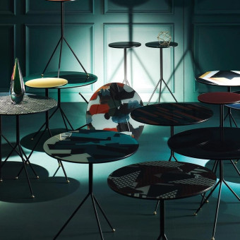 Стол журнальный круглый 3 шт ENZA HOME ART EH31082