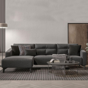 Диван кровать угловой ENZA HOME Коллекция PORTO (ПОРТО) арт. EH71026