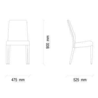 Стул PROMO ENZA HOME Коллекция LORETO (ЛОРЕТО) арт. EH57570
