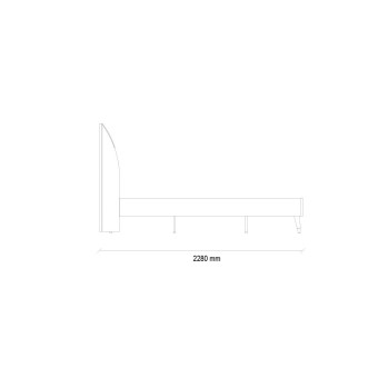 Основание без ящика 160x200 ENZAHOME BASEL EH59489