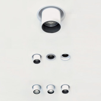 Спот встраиваемый Nowodvorski Mono Slide White/Black 10796