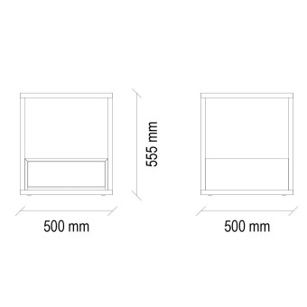 Приставной столик ENZA HOME BERTA EH67559