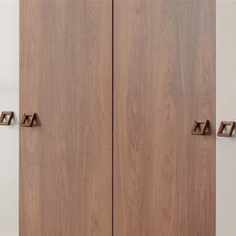 Шкаф с дверцами 4 двери ENZA HOME MISTRAL EH30667