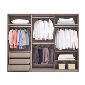 Шкаф с дверцами 6 дверей ENZA HOME BERTA EH67581