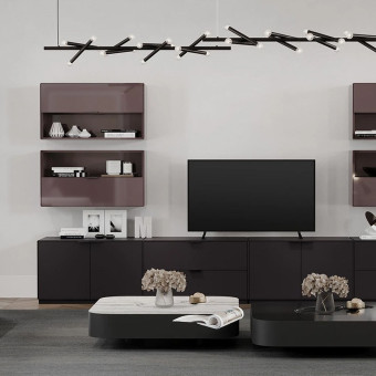 ТВ тумба с ящиками ENZA HOME Коллекция MODENA (ОДЕНА) арт. EH74145