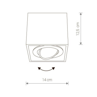 Накладной светильник Nowodvorski Box Led 6422