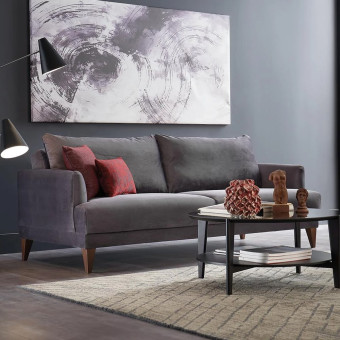 Диван кровать трехместный ENZA HOME Коллекция FIORE (ФИОРЕ) арт. EH52997